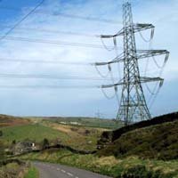 Electricity pylons